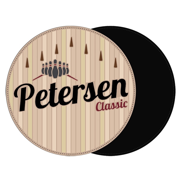 Petersen Round Shammy - Bowling Lane Design